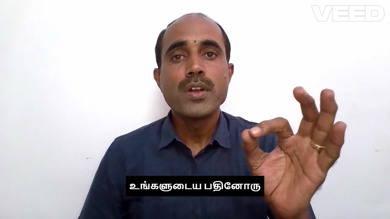 Parent Transformation Masterclass — செந்தில்குமார் A அவர்களின் செய்தி